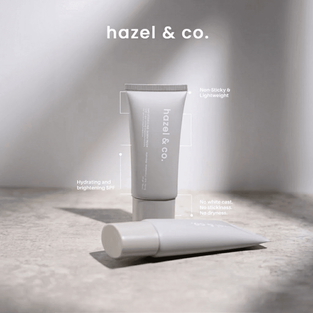 hazel & co. Moisturizing Suncreen SPF 50 with Niacinamide & Hyaluronic Acid UVA/UVB Protection thumbnail 5