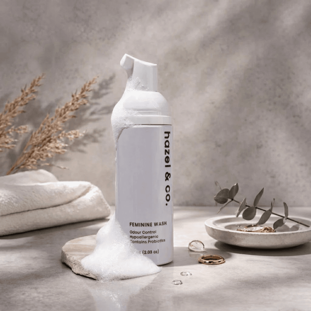 Hazel & Co. Feminine Wash | pH-Balanced Foaming Intimate Wash with Probiotics | 60ml thumbnail 5