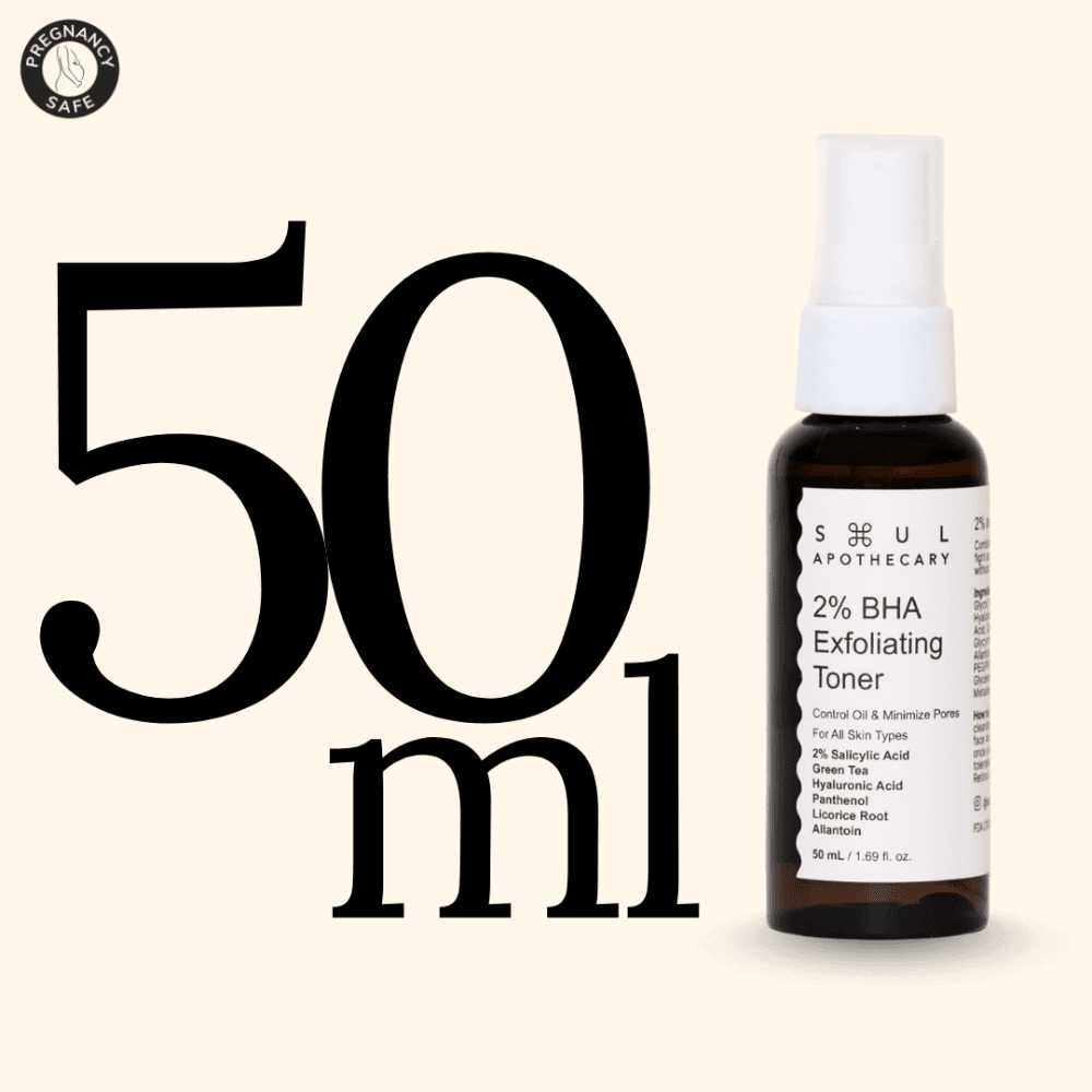 Soul Apothecary 2% BHA Exfoliating Toner | Salicylic Acid + Green Tea Acne Toner thumbnail 6