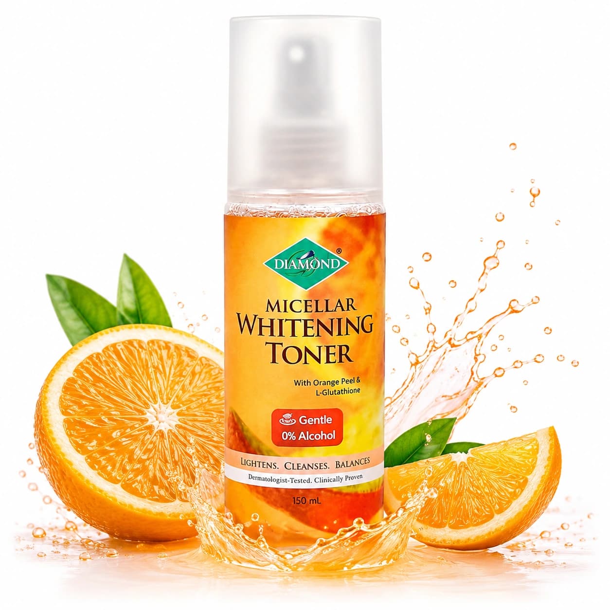 Diamond Micellar Whitening Toner 150ml